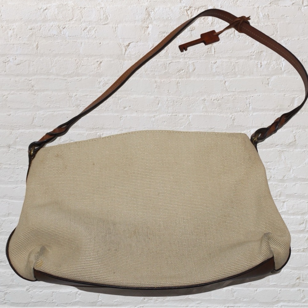Fossil Straw Purse